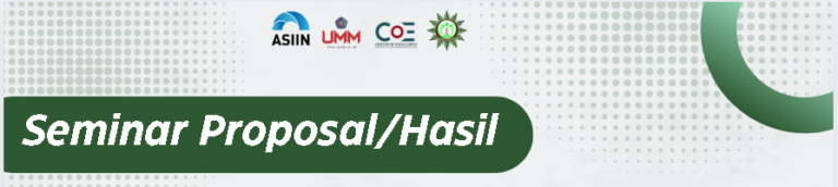Alur Pendaftaran Seminar Proposal/Hasil dan Izin Penelitian