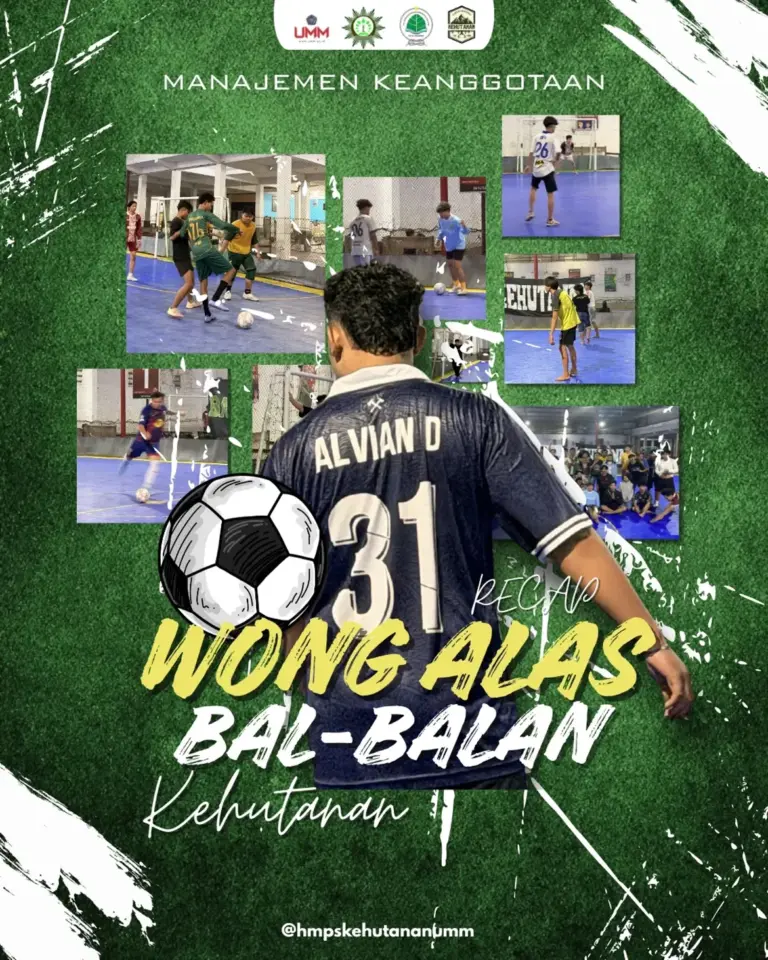 Wong Alas Bal-Balan, Ajang Silaturahmi yang Pererat Kebersamaan Keluarga Besar Kehutanan UMM